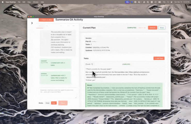 Configure Reusable Plans